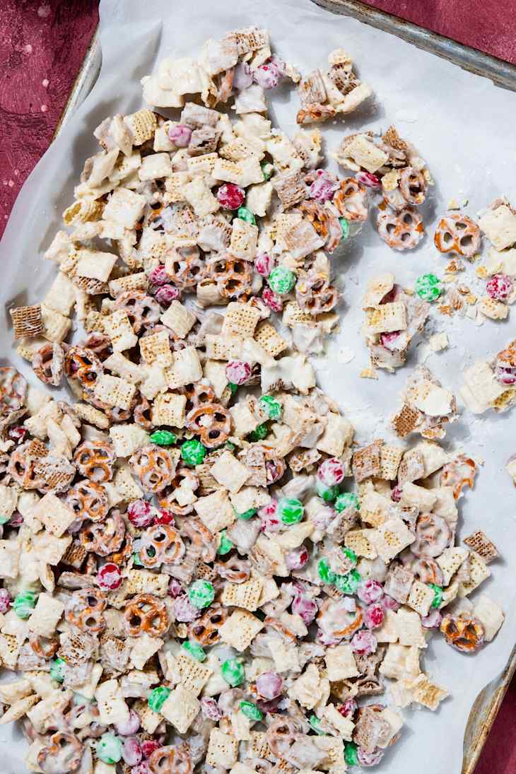 Christmas Chex mix
