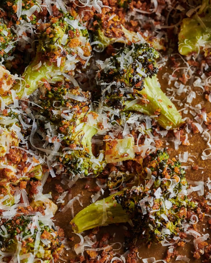 close up of caesar broccoli