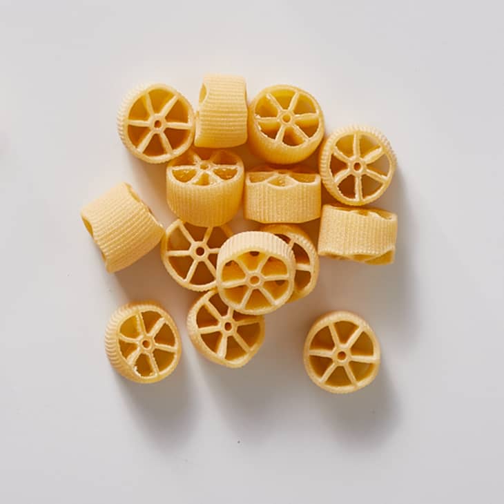 rotelle on a white surface.