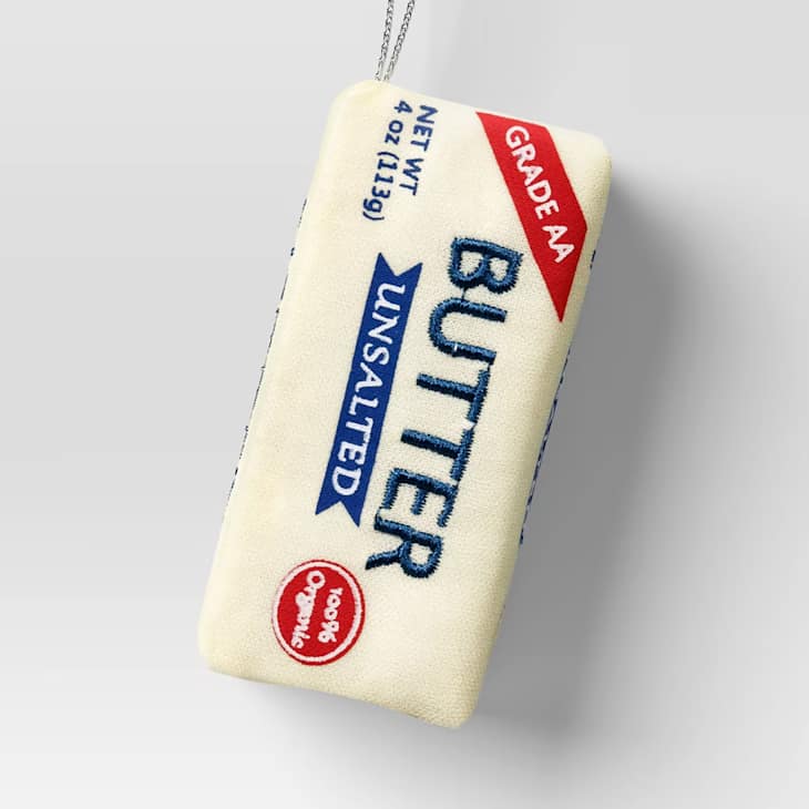 Wondershop Christmas Fabric Butter Ornament at Target