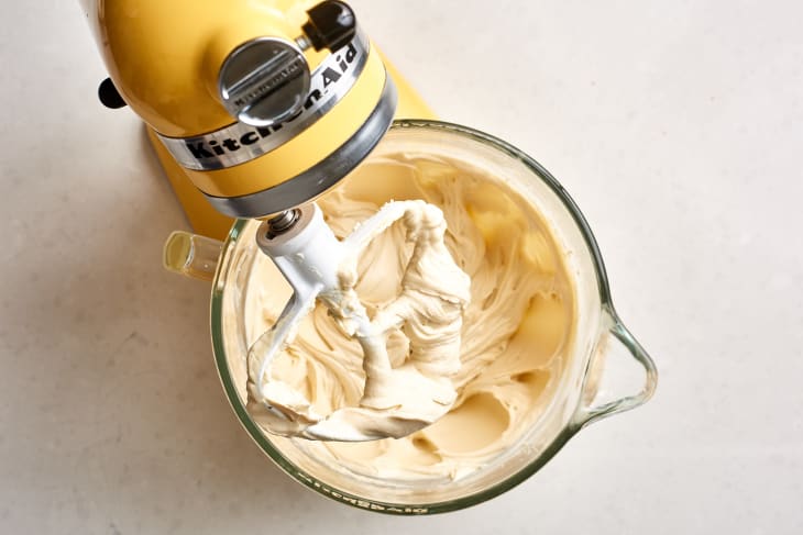 Depiction of the instructions in Make the filling: step 1