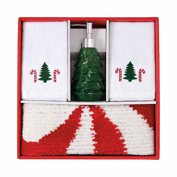 Merry Moments Holiday Bathroom Set at Aldi