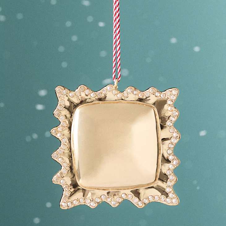 BaubleBar x Anthropologie Jeweled Pasta Ornament at Anthropologie