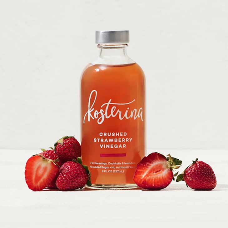 Crushed Strawberry Vinegar at Kosterina