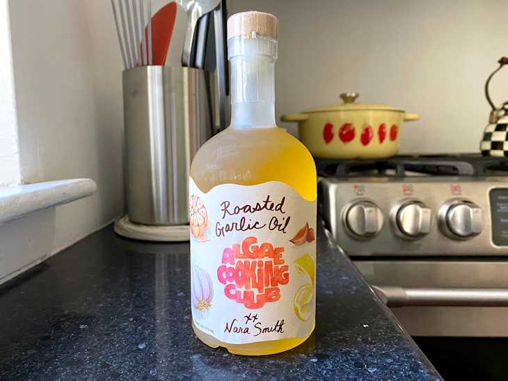 Algae Cooking Club Nara Smith Nara's Roasted Garlic Oil